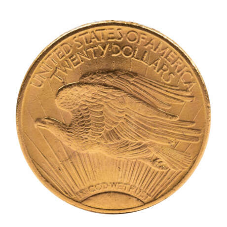 USA /GOLD - 1 x Double Eagle St. Gaudens 20$ 1915-S - Foto 2