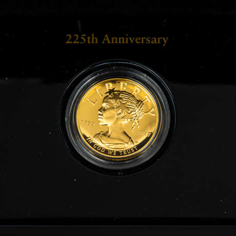 USA/GOLD - 100 Dollars 2017, American Liberty 225th Anniversary Gold Coin, - фото 2