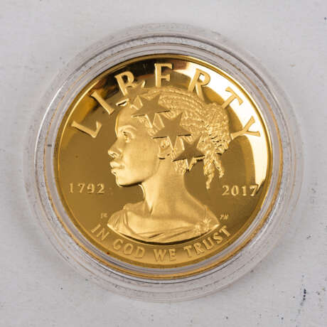 USA/GOLD - 100 Dollars 2017, American Liberty 225th Anniversary Gold Coin, - Foto 3