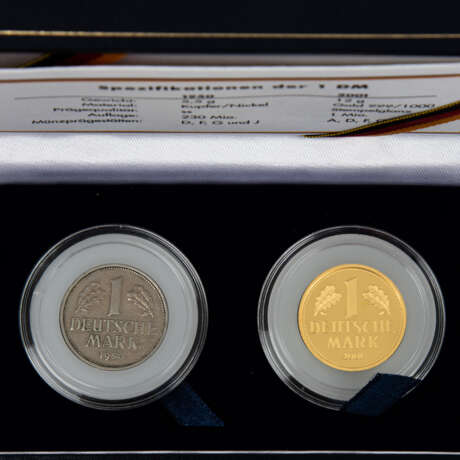 BRD - "Die Chronik der Deutschen Mark 1950-2001" - - photo 2