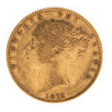 Großbritannien /GOLD - Viktoria, 1 Sovereign 1872, - фото 1