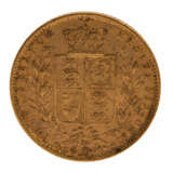 Großbritannien /GOLD - Viktoria, 1 Sovereign 1868, - photo 2