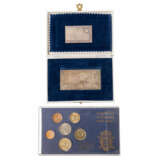 Interessanter Koffer mit Münzen und Medaillen, - photo 3