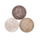 Konvolut - 2 Medaillen Preussen und diverse Münzen, - фото 2