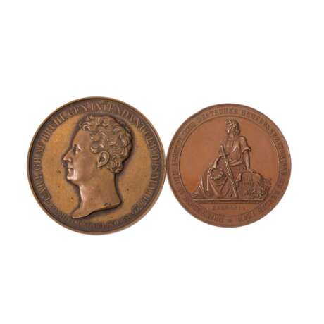 Konvolut - 2 Medaillen Preussen und diverse Münzen, - фото 4