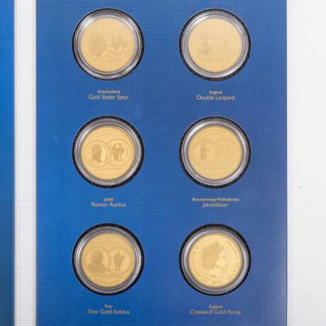 4 Sets "Die wertvollsten Goldmünzen der Welt" - - photo 2