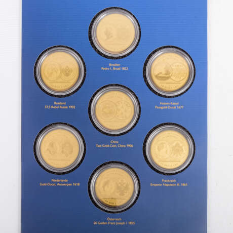 4 Sets "Die wertvollsten Goldmünzen der Welt" - - photo 3