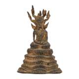 2 Bronzen des Buddha. THAILAND RATANAKOSIN, 19. Jh.: - Foto 8