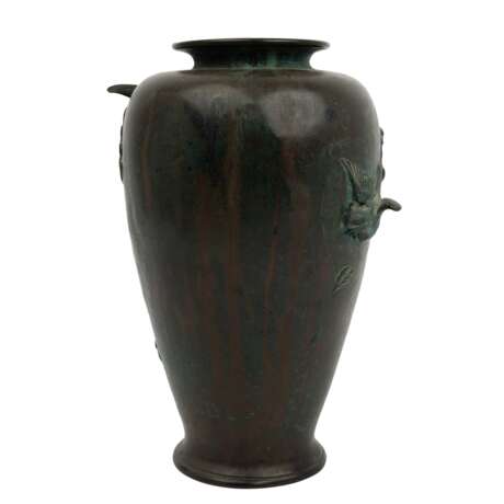 Balustervase aus Bronze. CHINA, um 1900. - Foto 3