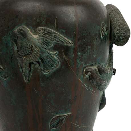 Balustervase aus Bronze. CHINA, um 1900. - Foto 6