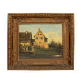 LEYPOLD, Carl Julius, ATTRIBUIERT / UMKREIS (1806-1874), "Häuser am Fluss", - Foto 2