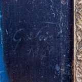 FORSTER, G. (Maler/in 19. Jh.), "Junge Dame in blauem Kleid", - фото 4