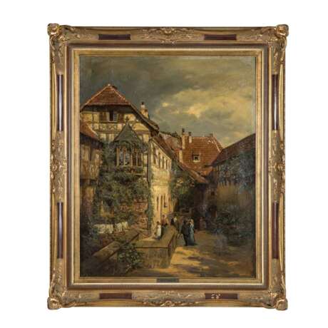 GÜNTHER-NAUMBURG, OTTO (1856-1941), "Auf der Wartburg", - Foto 2