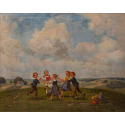 HANKE, HANS (geb. 1923), "Kinderreigen",