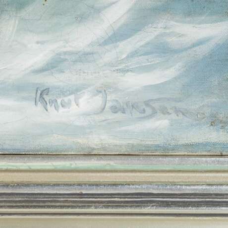 JANSON, KNUT (Maler 19./20. Jh.), "Segelboote vor der Küste", - Foto 3