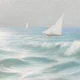 JANSON, KNUT (Maler 19./20. Jh.), "Segelboote vor der Küste", - photo 4