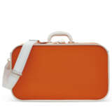 AN ORANGE TOILE OFFICIER & WHITE CLÉMENCE LEATHER UL53 WITH PALLADIUM HARDWARE - Foto 3