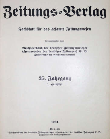 Zeitungs-Verlag. - Foto 1