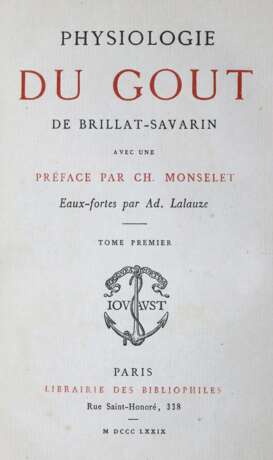 Brillat-Savarin,(J.A.). - photo 3