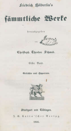 Hölderlin,F. - photo 1