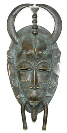 Bronzemaske der Senufo - photo 1