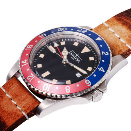 DAVOSA GMT Pepsi. Herren Armbanduhr. Ref. 162.500.95. Aus 2021. - Foto 1