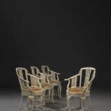 A SUITE OF INDIAN SOLID IVORY AND PARCEL-GILT SEAT FURNITURE - фото 1