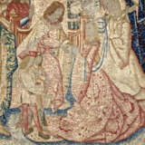 A FLEMISH LATE GOTHIC BIBLICAL TAPESTRY - Foto 2
