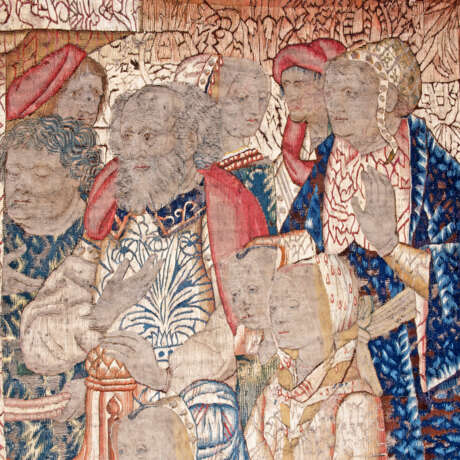 A FLEMISH LATE GOTHIC BIBLICAL TAPESTRY - фото 3