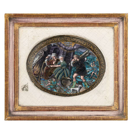 ATTRIBUTED TO THE MASTER I.C., LIMOGES, LATE 16TH OR EARLY 17TH CENTURY - фото 3