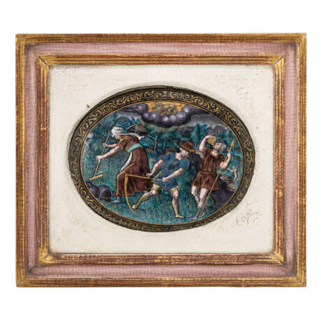 ATTRIBUTED TO THE MASTER I.C., LIMOGES, LATE 16TH OR EARLY 17TH CENTURY - photo 8