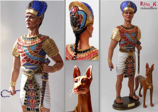 “Collectible doll Ramses II” Plastic Molding Historical genre 2015 - photo 4