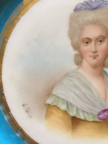 Тарелка "Mme Neker" Севр 1779 г. - photo 3