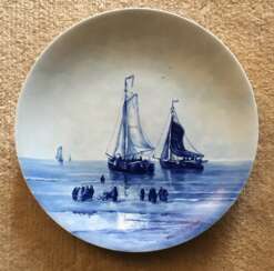Decorative plate, Holland, XIX century