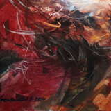«Blanche colombe» Toile Peinture acrylique Expressionnisme Mythologique 2013 - photo 2