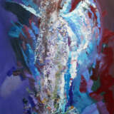 “Alien” Canvas Acrylic paint Modern Mythological 2008 - photo 1