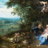 JAN BREUGHEL THE YOUNGER (ANTWERP 1601-1678) AND PIETER VAN AVONT (MECHELEN 1600-1652 ANTWERP) - Foto 1