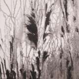 Чёрно белая картина. Leinwand auf dem Hilfsrahmen текущая краска Abstrakte Kunst abstract landscape Москва 2022 - Foto 2