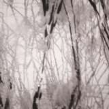 Чёрно белая картина. Leinwand auf dem Hilfsrahmen текущая краска Abstrakte Kunst abstract landscape Москва 2022 - Foto 4