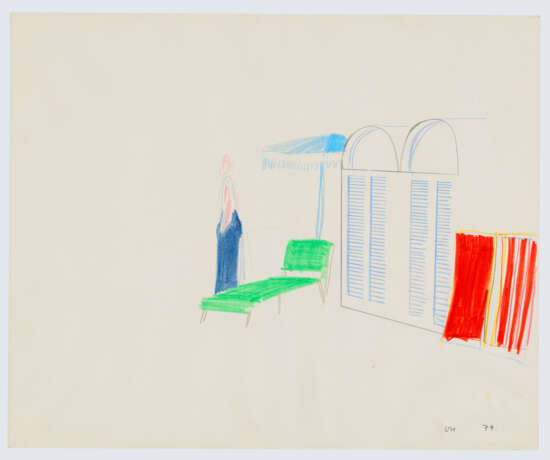 DAVID HOCKNEY (B. 1937) - Foto 1