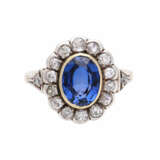 Ring im Jugendstil mit 1 Altschliffdiamant, - фото 1