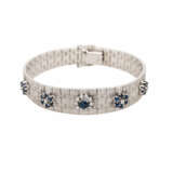 Armband mit 29 Brillanten, zusammen ca. 1,5 ct, - Foto 1