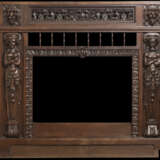 Деревянный портал для камина, Naturholz, Holzschnitzerei, Europa, 18 век - Foto 1