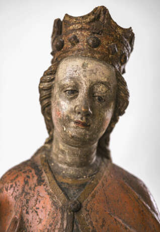 Hl. Katharina - Salzburgisch, um 1440 - Foto 5