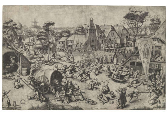 JOHANNES (1551-1605) OR LUCAS VAN DOETECUM (ACTIVE 1554-1572) AFTER PIETER BRUEGEL THE ELDER (1525-1569) - фото 1