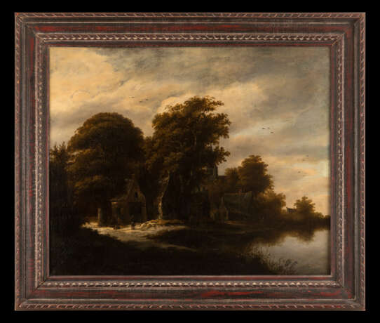 Лесной пейзаж Ван Зоон Leinwand Öl Die Niederlande 17 век - Foto 1