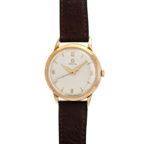 OMEGA Vintage Armbanduhr, ca. 1930/40er Jahre. Gold 14K. - фото 1