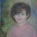 Портрет девушки Canvas on fiberboard Oil paint Contemporary realism Portrait Azerbaijan 2022 - photo 1