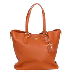 PRADA Shopper "SIDE ZIP SHOPPING TOTE".