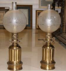 Lamps pair, Europe the late. XIX — early XX century.